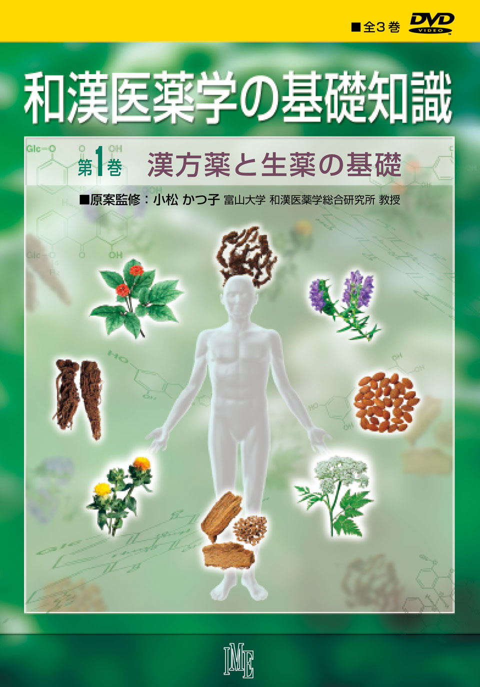 和漢医薬学の基礎知識 漢方薬と生薬の基礎 (DVD) 全3巻 - その他